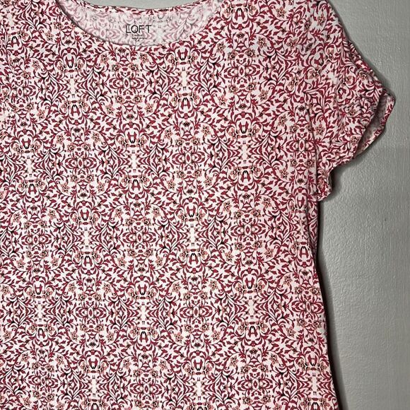 Loft Ruffle Sleeve T Shirt - Picture 2 of 10